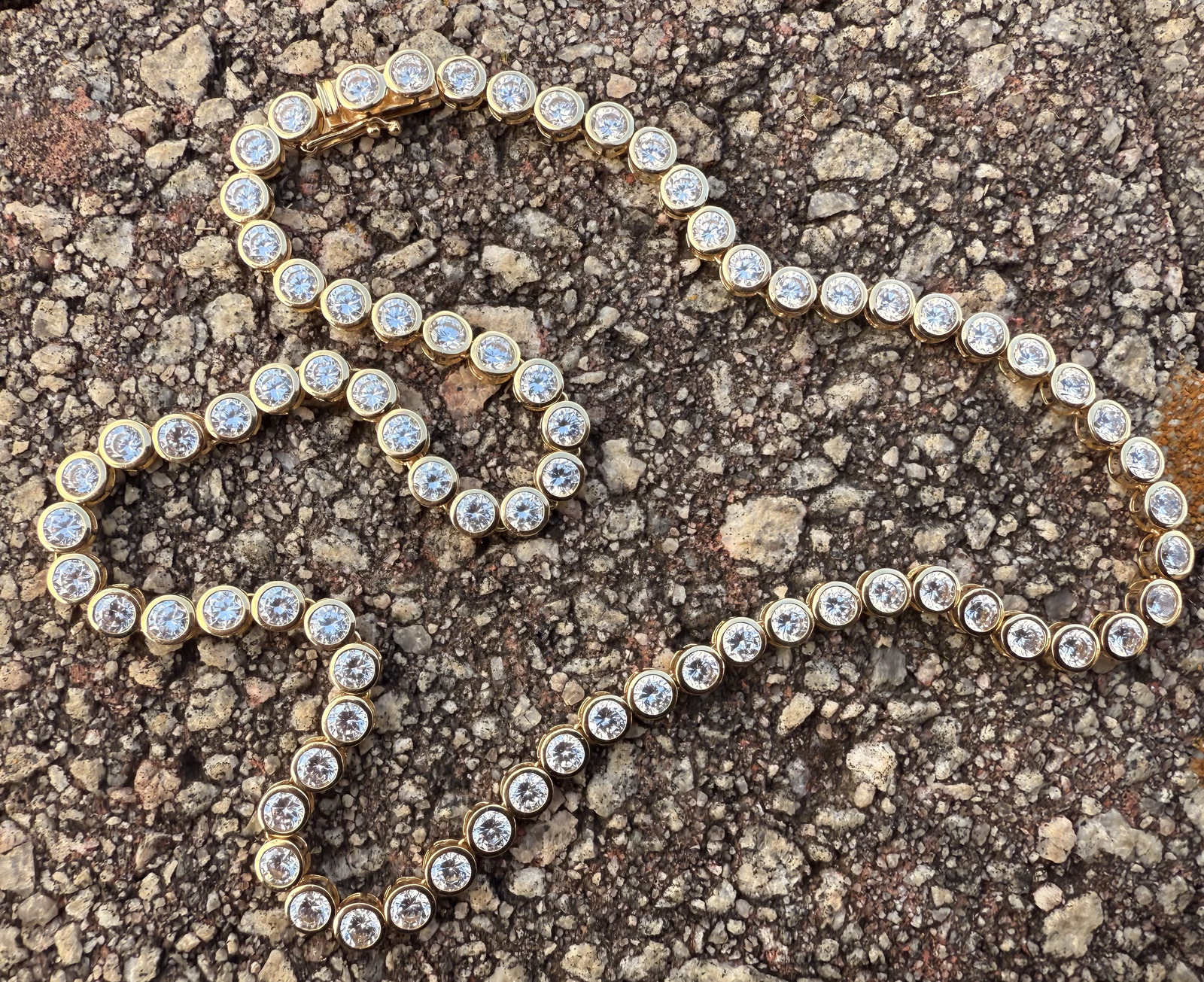 Diamond estate necklace